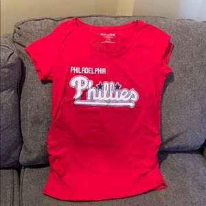 Maternity Phillies shirt, size small